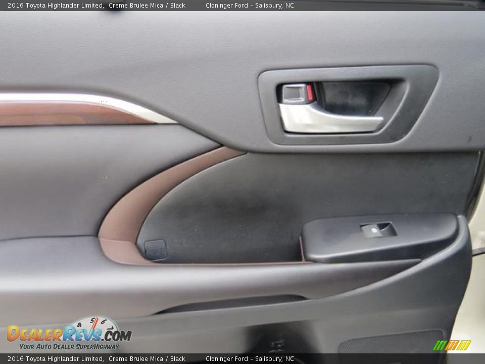 2016 Toyota Highlander Limited Creme Brulee Mica / Black Photo #8