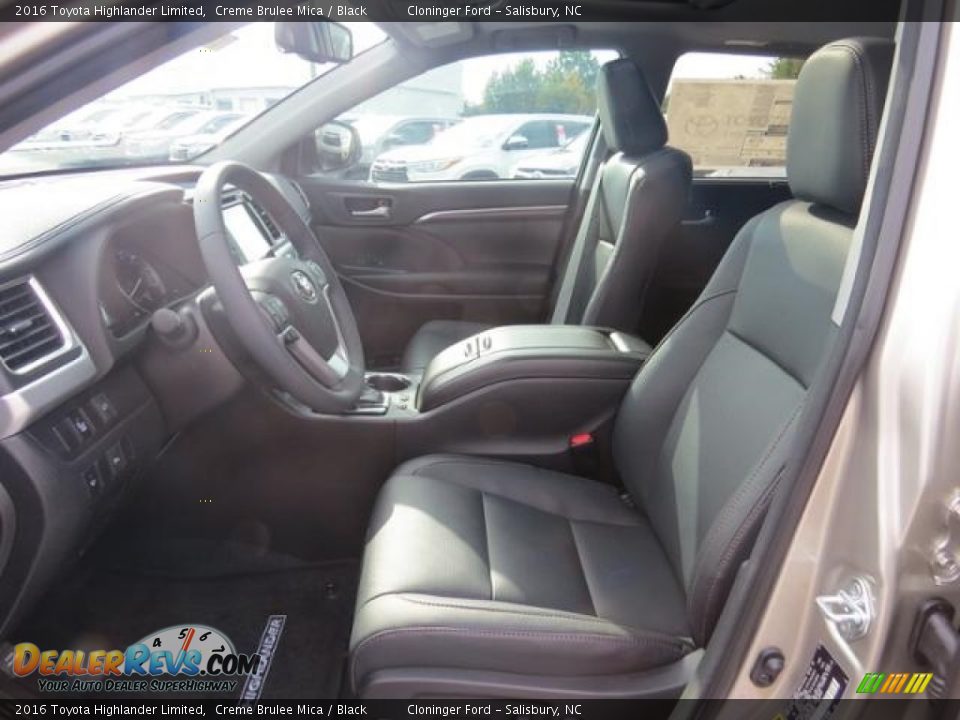 2016 Toyota Highlander Limited Creme Brulee Mica / Black Photo #9