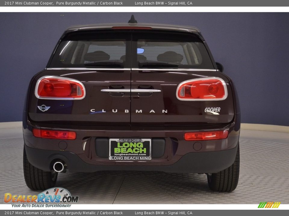 2017 Mini Clubman Cooper Pure Burgundy Metallic / Carbon Black Photo #5