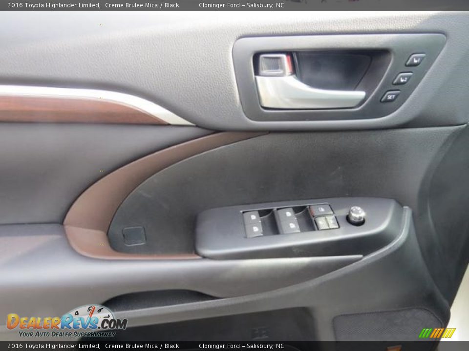 2016 Toyota Highlander Limited Creme Brulee Mica / Black Photo #10