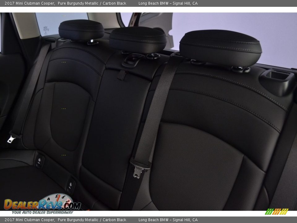 2017 Mini Clubman Cooper Pure Burgundy Metallic / Carbon Black Photo #9