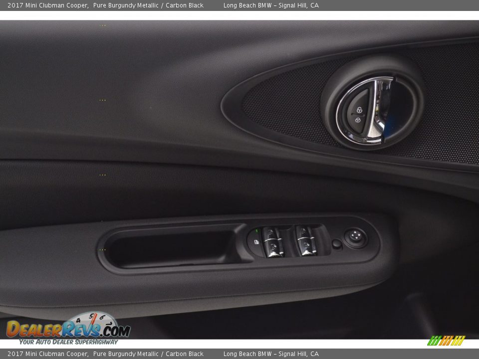 2017 Mini Clubman Cooper Pure Burgundy Metallic / Carbon Black Photo #11