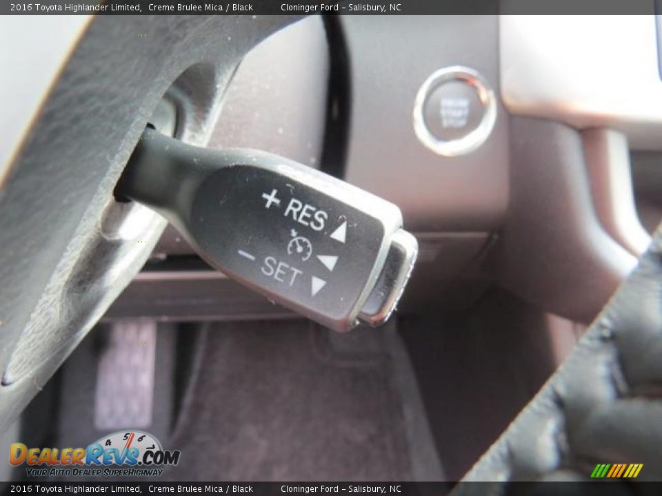 2016 Toyota Highlander Limited Creme Brulee Mica / Black Photo #16