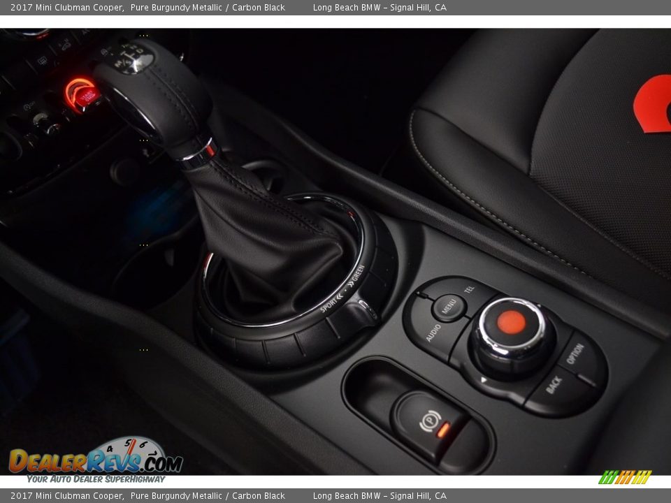 2017 Mini Clubman Cooper Pure Burgundy Metallic / Carbon Black Photo #12