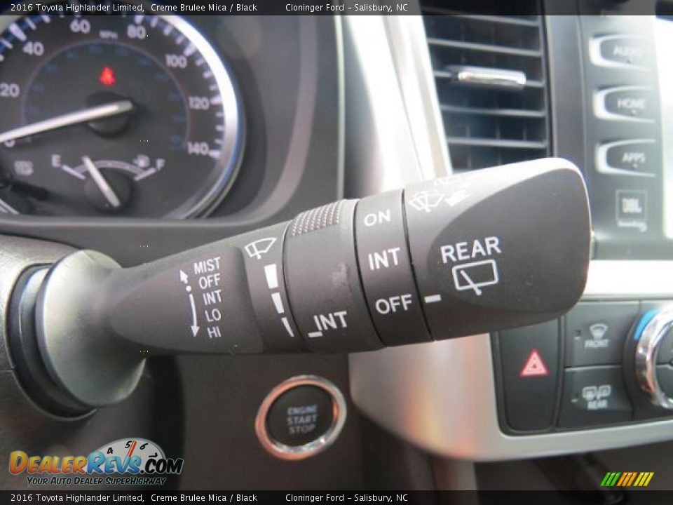2016 Toyota Highlander Limited Creme Brulee Mica / Black Photo #18