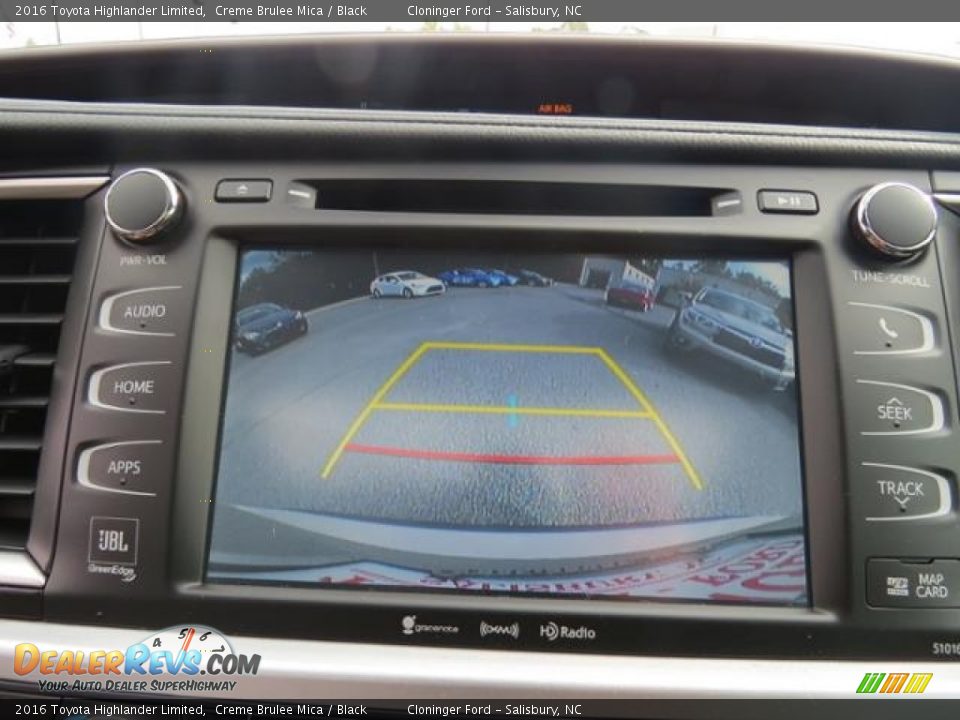 2016 Toyota Highlander Limited Creme Brulee Mica / Black Photo #22