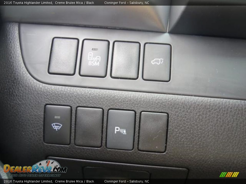 2016 Toyota Highlander Limited Creme Brulee Mica / Black Photo #25