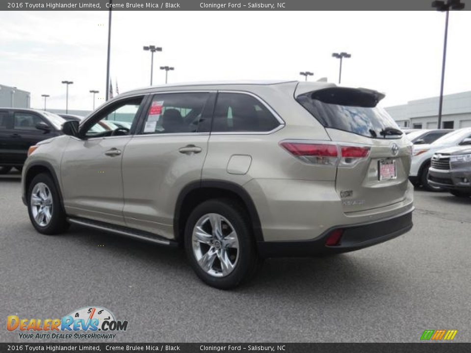 2016 Toyota Highlander Limited Creme Brulee Mica / Black Photo #30