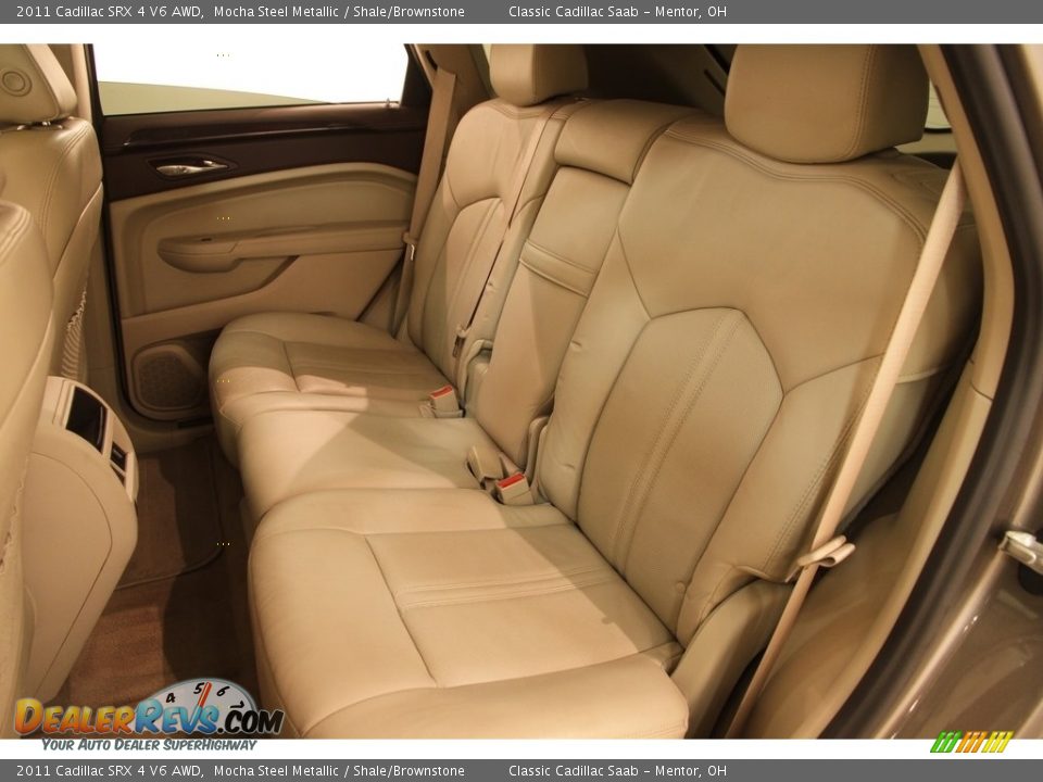 Rear Seat of 2011 Cadillac SRX 4 V6 AWD Photo #13
