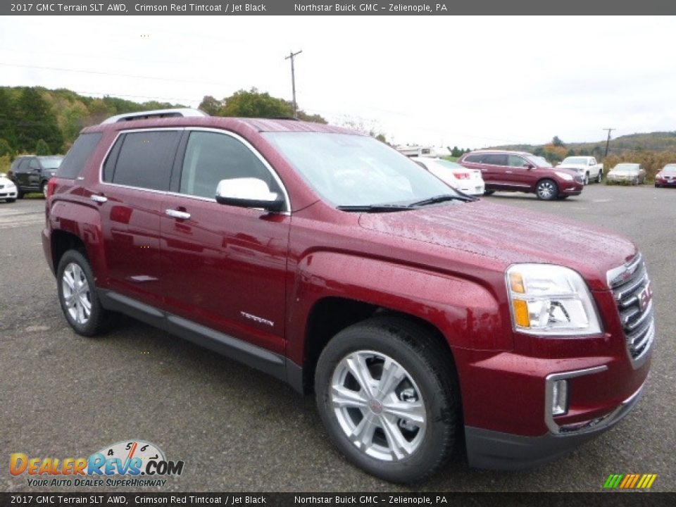 Front 3/4 View of 2017 GMC Terrain SLT AWD Photo #10
