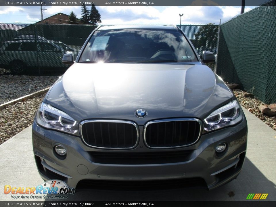 2014 BMW X5 xDrive35i Space Grey Metallic / Black Photo #6