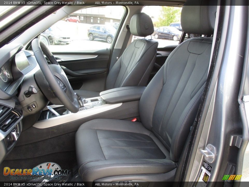 2014 BMW X5 xDrive35i Space Grey Metallic / Black Photo #13