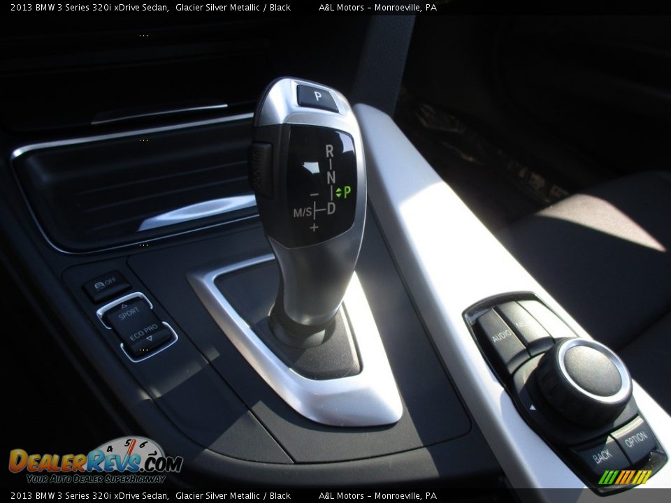 2013 BMW 3 Series 320i xDrive Sedan Glacier Silver Metallic / Black Photo #15