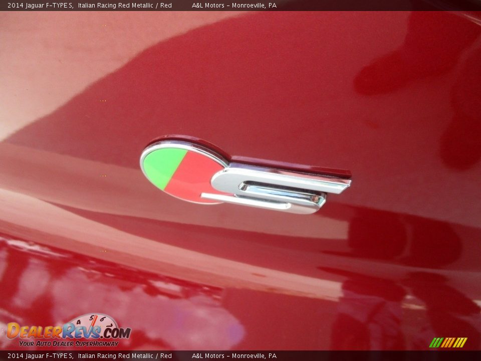 2014 Jaguar F-TYPE S Italian Racing Red Metallic / Red Photo #18