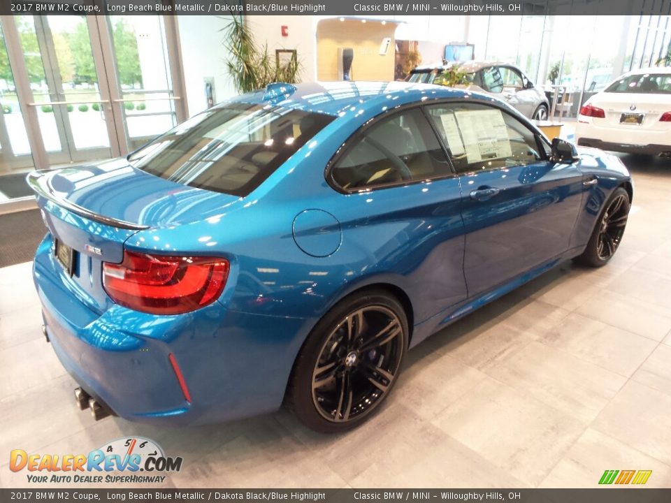 Long Beach Blue Metallic 2017 BMW M2 Coupe Photo #3