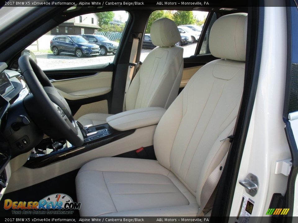Front Seat of 2017 BMW X5 xDrive40e iPerformance Photo #12
