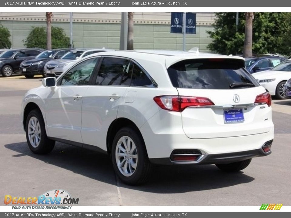 2017 Acura RDX Technology AWD White Diamond Pearl / Ebony Photo #5