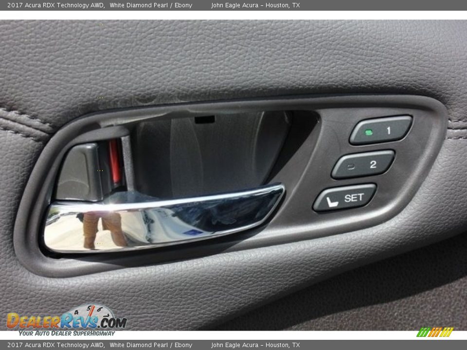 2017 Acura RDX Technology AWD White Diamond Pearl / Ebony Photo #16