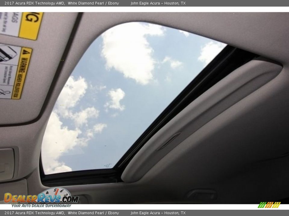 2017 Acura RDX Technology AWD White Diamond Pearl / Ebony Photo #18