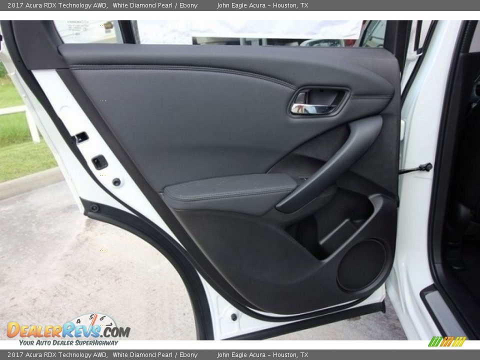 2017 Acura RDX Technology AWD White Diamond Pearl / Ebony Photo #21