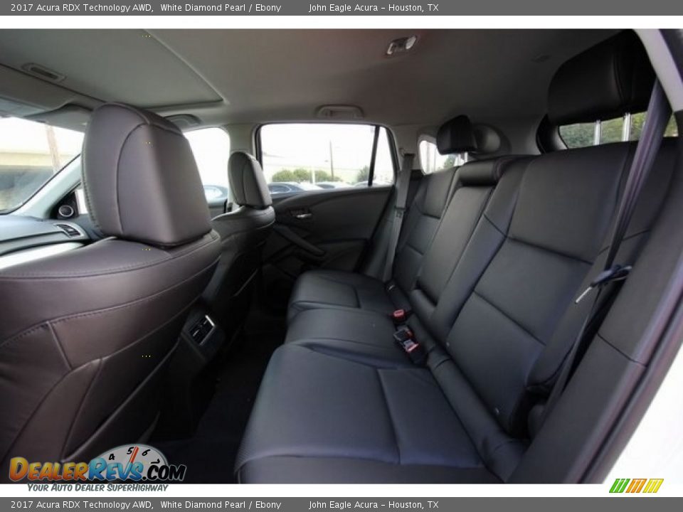 2017 Acura RDX Technology AWD White Diamond Pearl / Ebony Photo #22