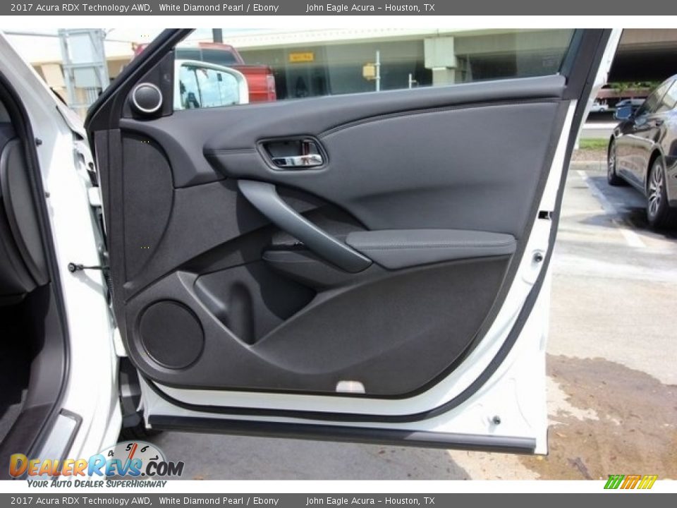 2017 Acura RDX Technology AWD White Diamond Pearl / Ebony Photo #27