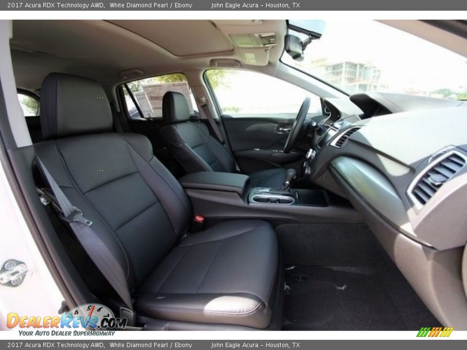 2017 Acura RDX Technology AWD White Diamond Pearl / Ebony Photo #28
