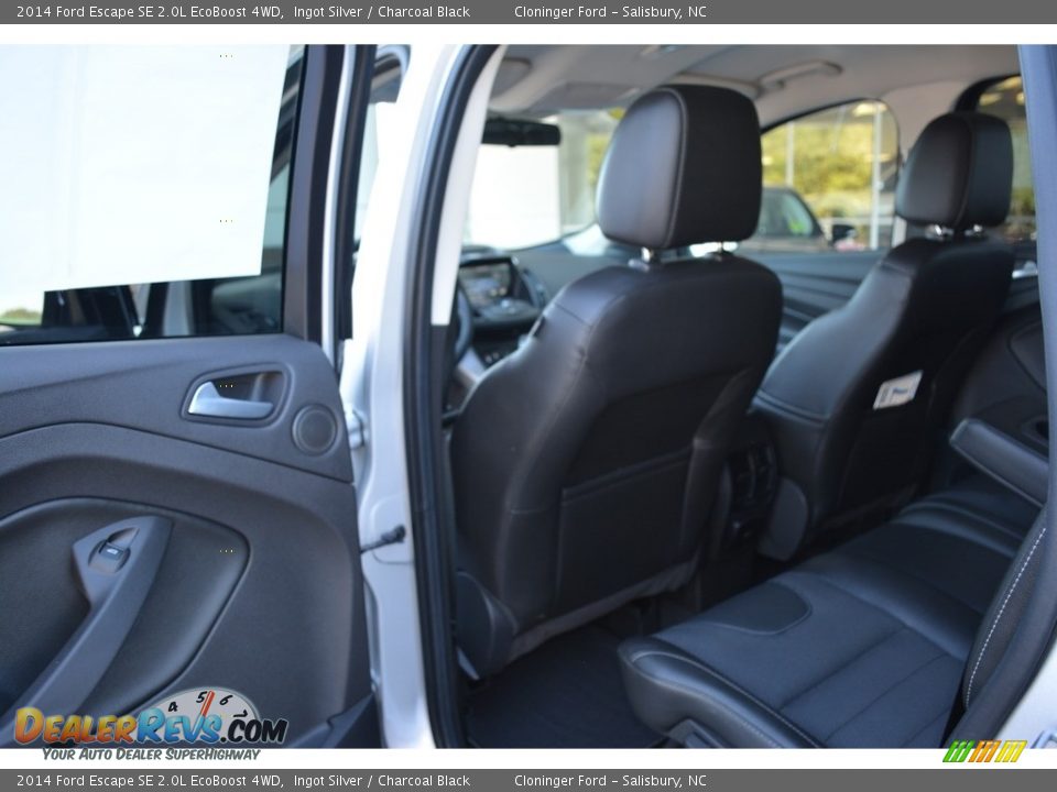 2014 Ford Escape SE 2.0L EcoBoost 4WD Ingot Silver / Charcoal Black Photo #11