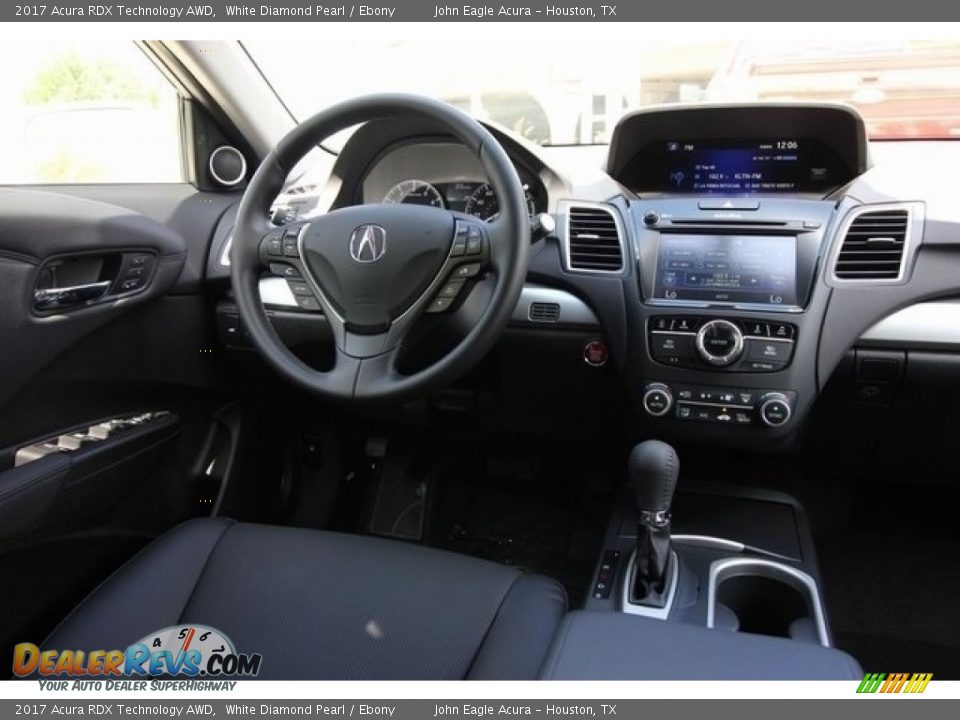2017 Acura RDX Technology AWD White Diamond Pearl / Ebony Photo #30