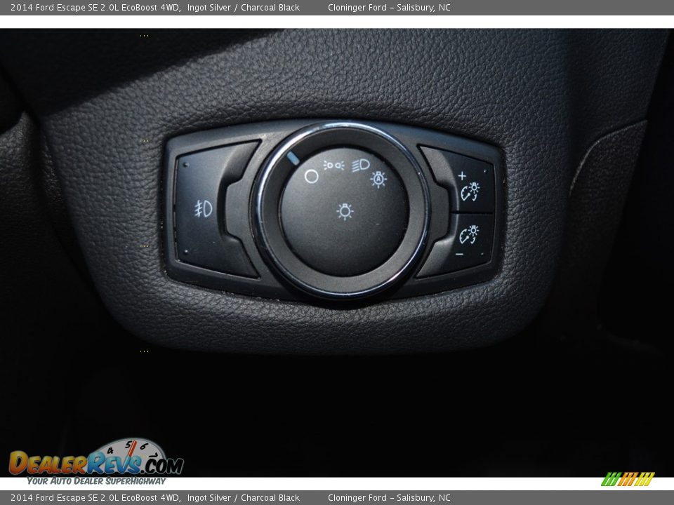 2014 Ford Escape SE 2.0L EcoBoost 4WD Ingot Silver / Charcoal Black Photo #24