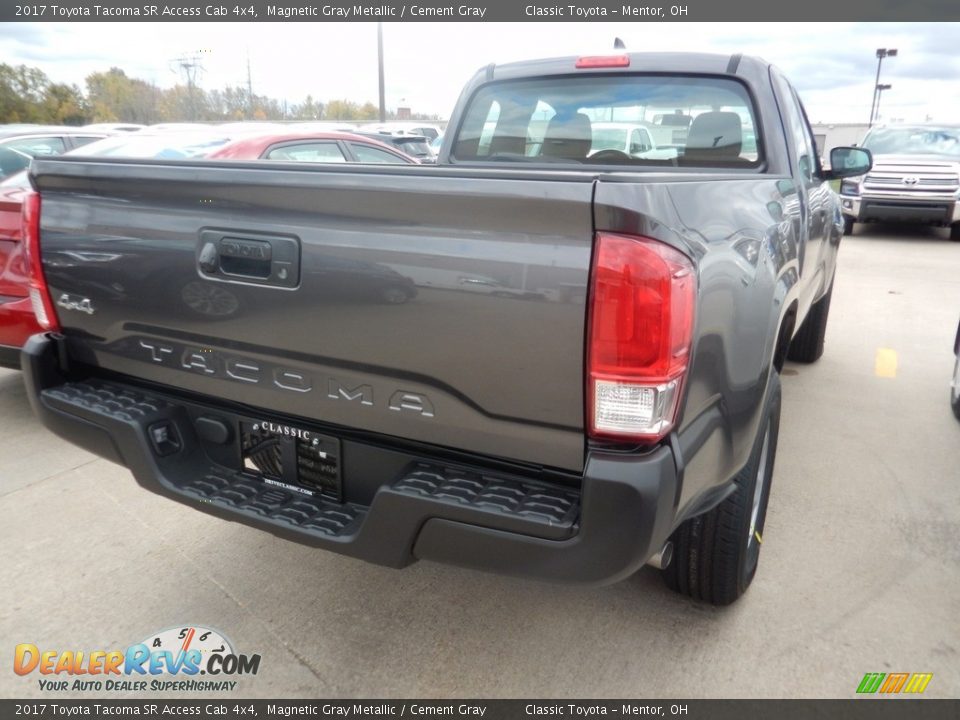 2017 Toyota Tacoma SR Access Cab 4x4 Magnetic Gray Metallic / Cement Gray Photo #2