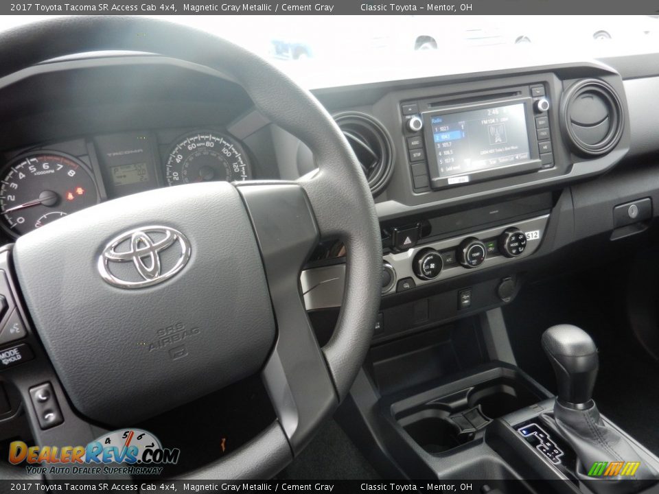 2017 Toyota Tacoma SR Access Cab 4x4 Magnetic Gray Metallic / Cement Gray Photo #5