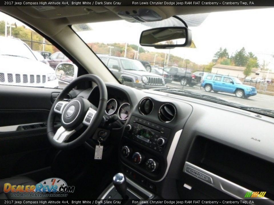 Dashboard of 2017 Jeep Compass High Altitude 4x4 Photo #10