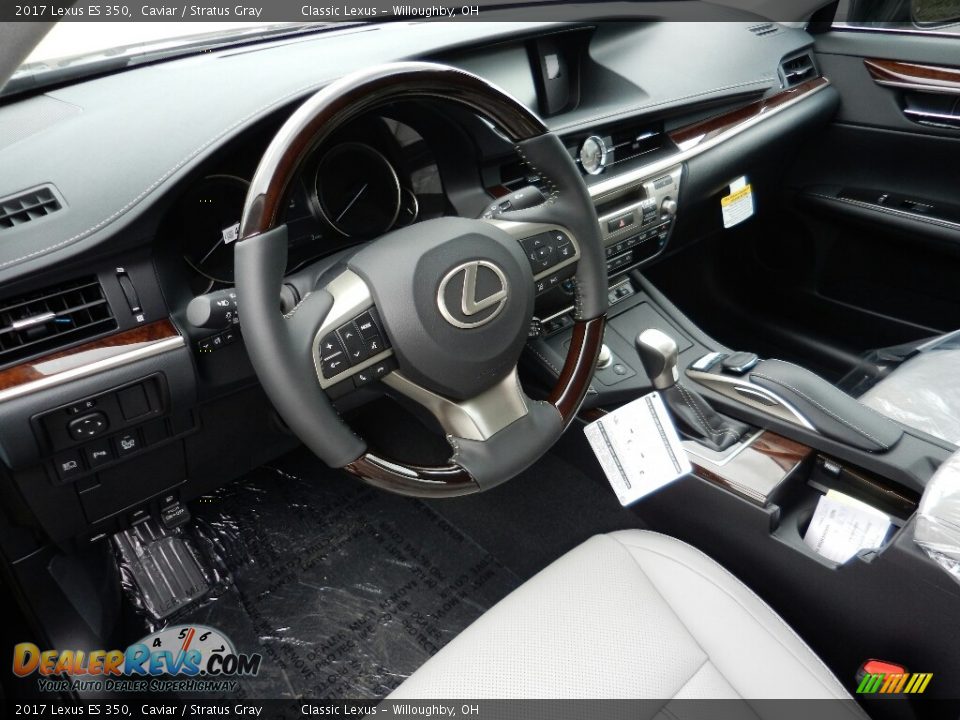 Stratus Gray Interior - 2017 Lexus ES 350 Photo #2