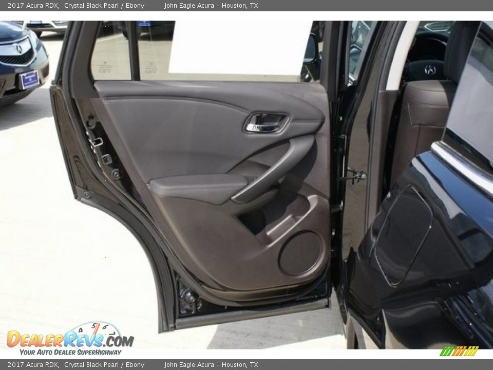 2017 Acura RDX Crystal Black Pearl / Ebony Photo #17