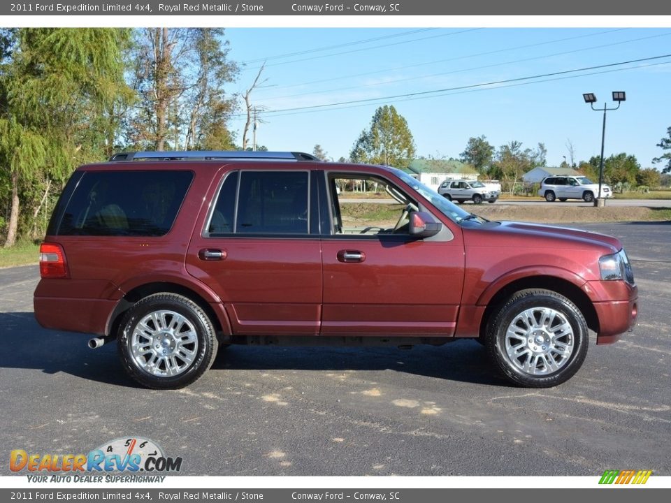 Royal Red Metallic 2011 Ford Expedition Limited 4x4 Photo #2