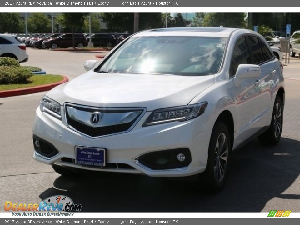 2017 Acura RDX Advance White Diamond Pearl / Ebony Photo #3