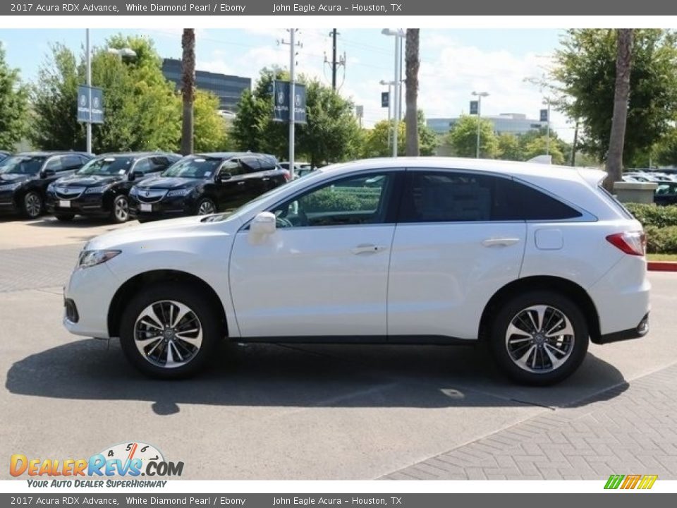 2017 Acura RDX Advance White Diamond Pearl / Ebony Photo #4