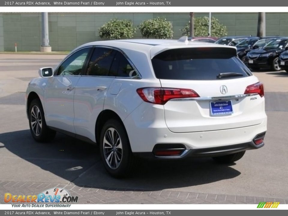 2017 Acura RDX Advance White Diamond Pearl / Ebony Photo #5