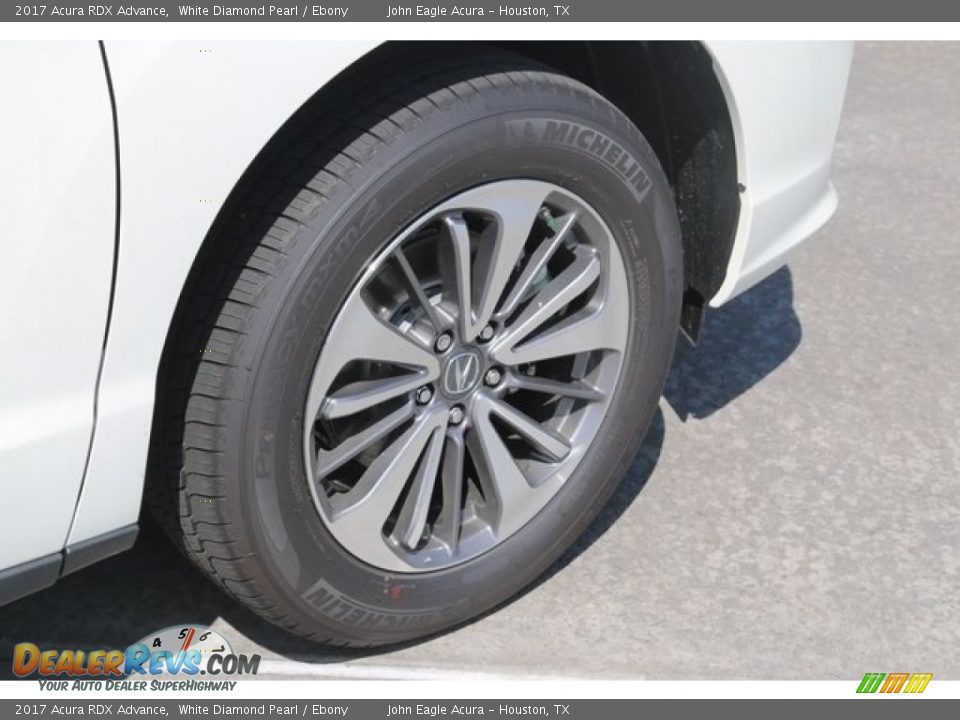 2017 Acura RDX Advance White Diamond Pearl / Ebony Photo #11