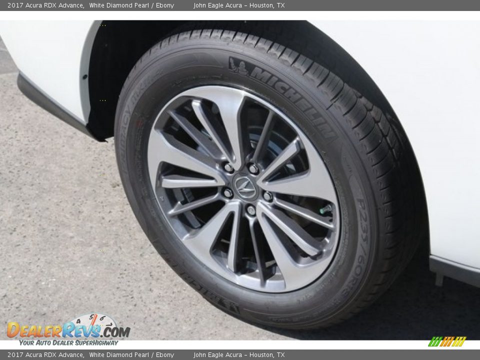 2017 Acura RDX Advance White Diamond Pearl / Ebony Photo #12