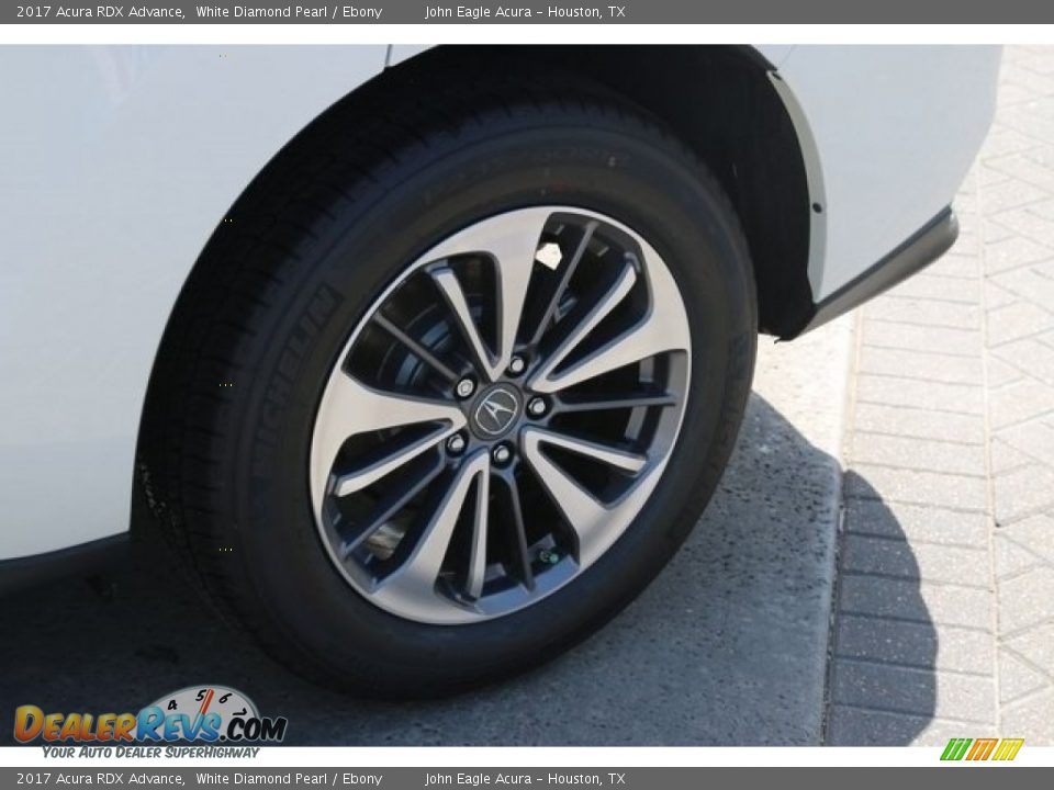 2017 Acura RDX Advance White Diamond Pearl / Ebony Photo #13