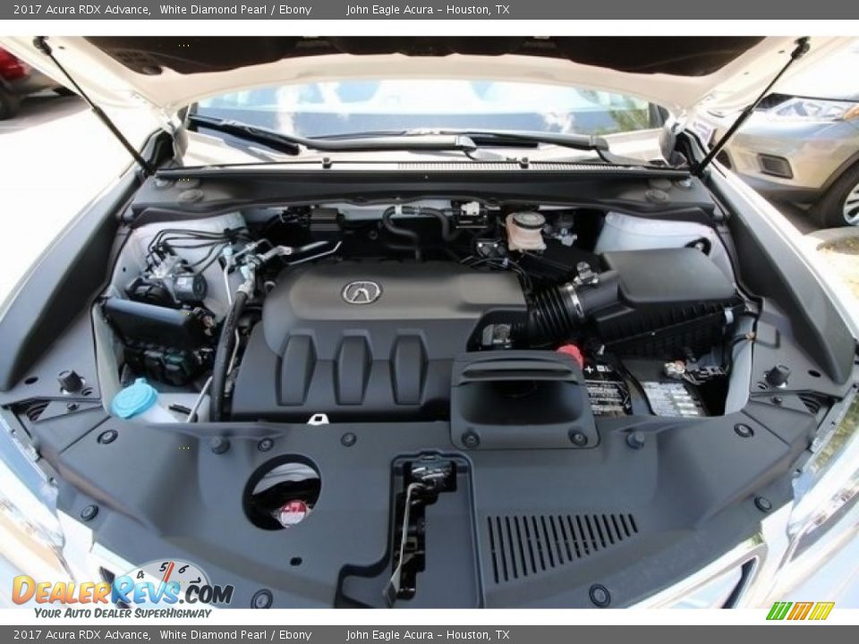 2017 Acura RDX Advance White Diamond Pearl / Ebony Photo #28
