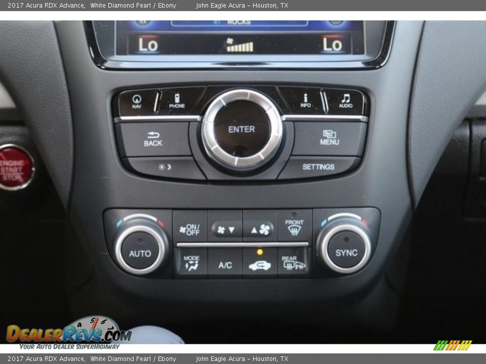 2017 Acura RDX Advance White Diamond Pearl / Ebony Photo #34