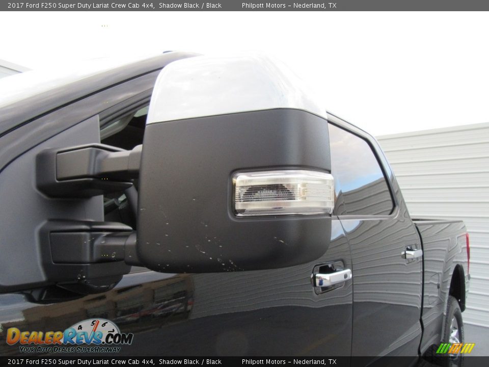 2017 Ford F250 Super Duty Lariat Crew Cab 4x4 Shadow Black / Black Photo #13