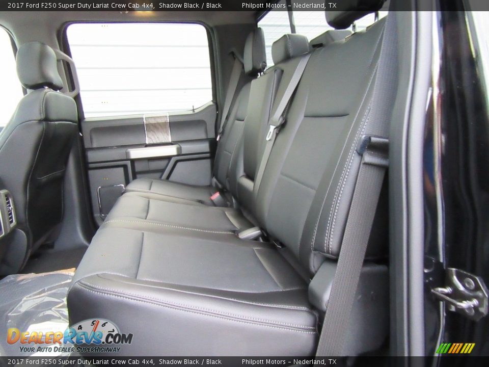 2017 Ford F250 Super Duty Lariat Crew Cab 4x4 Shadow Black / Black Photo #20