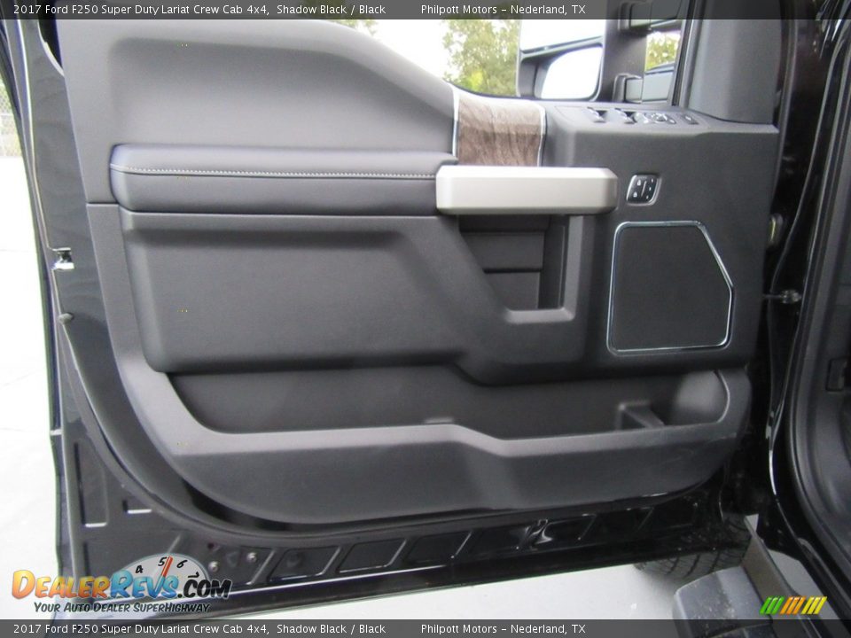 2017 Ford F250 Super Duty Lariat Crew Cab 4x4 Shadow Black / Black Photo #21