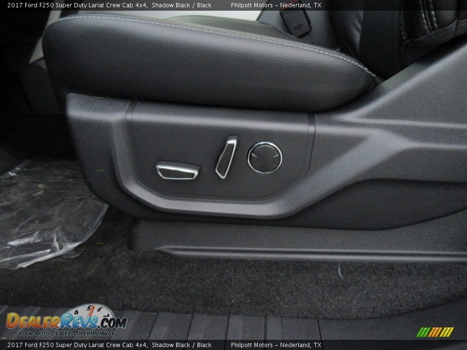 2017 Ford F250 Super Duty Lariat Crew Cab 4x4 Shadow Black / Black Photo #24
