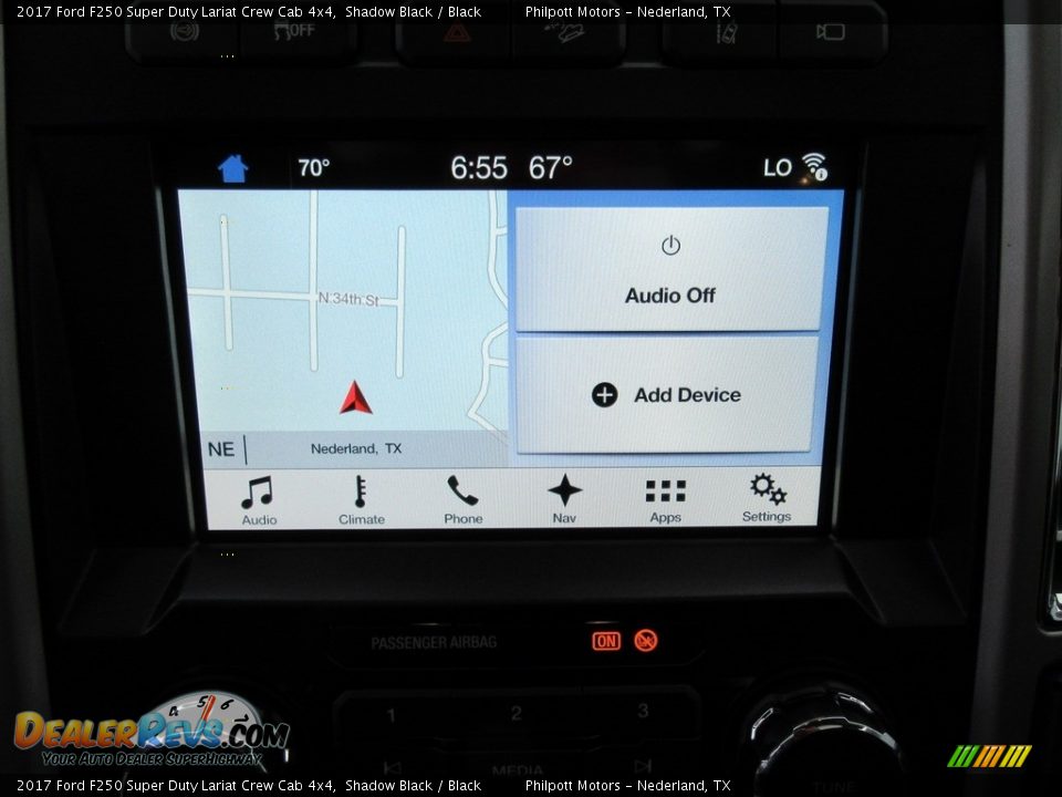 2017 Ford F250 Super Duty Lariat Crew Cab 4x4 Shadow Black / Black Photo #28