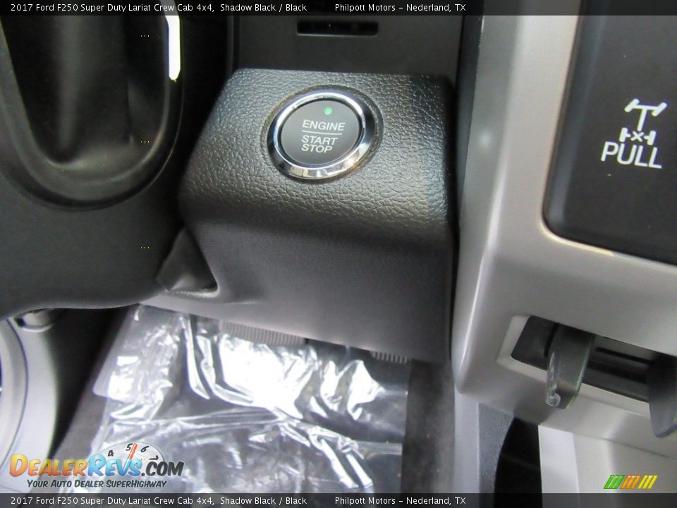 2017 Ford F250 Super Duty Lariat Crew Cab 4x4 Shadow Black / Black Photo #33